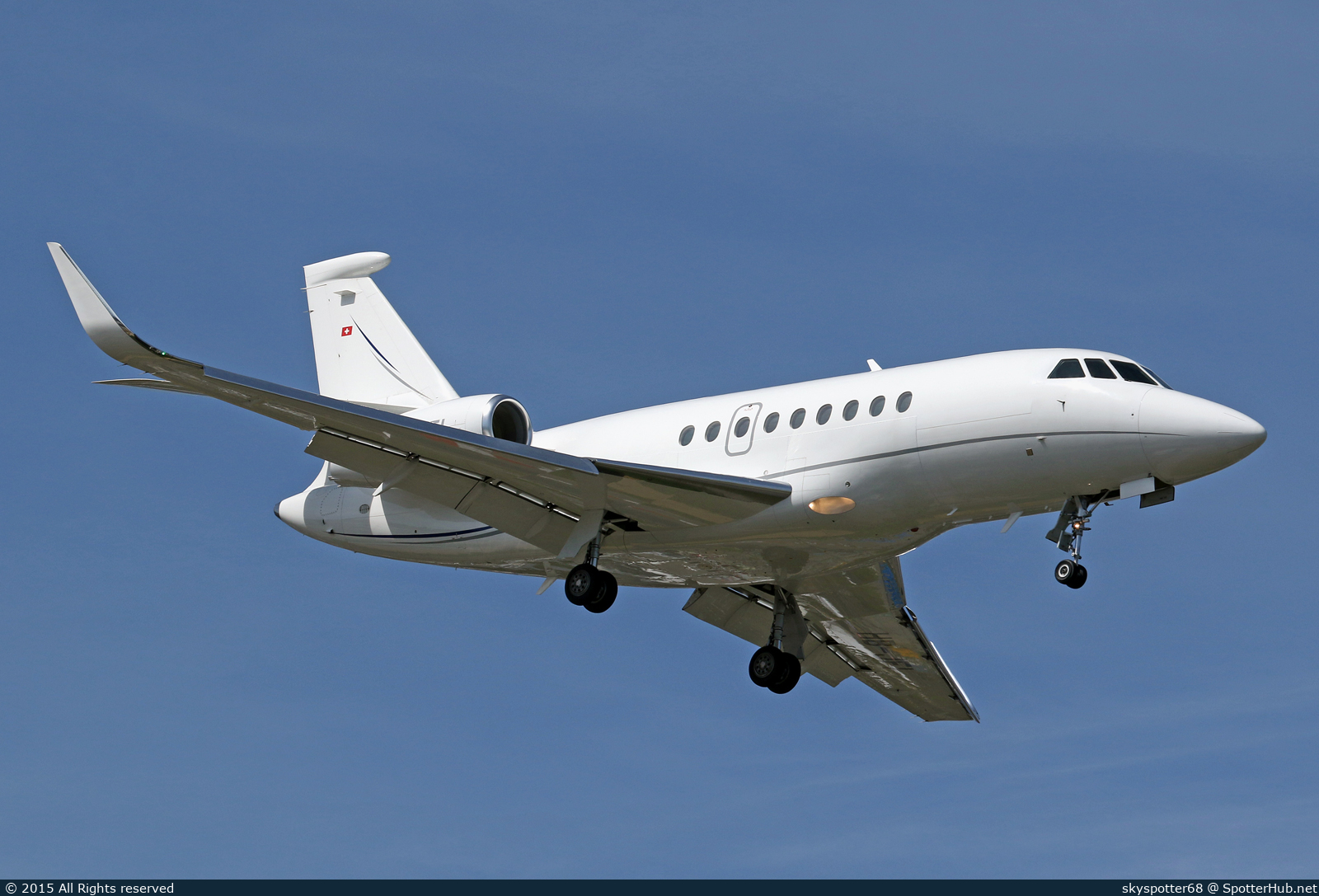 Photo of HB-JFI - Dassault Falcon 2000LX operated by Jet Aviation Business Jets