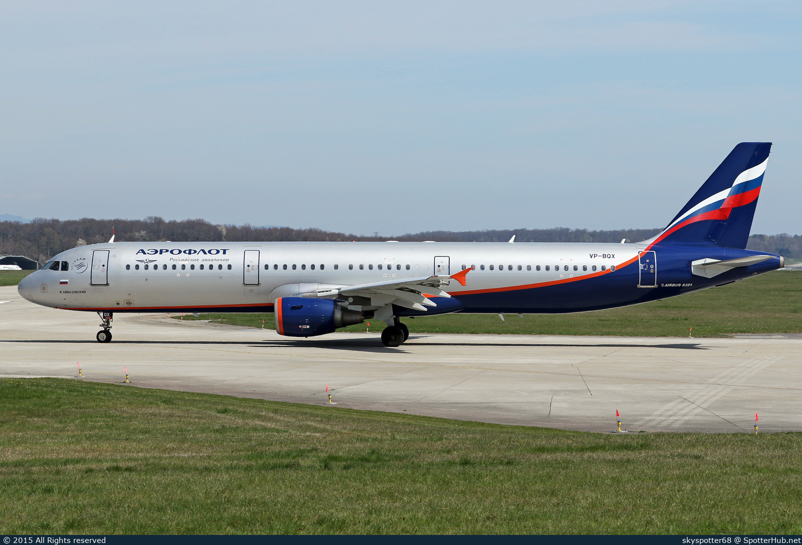 Photo of VP-BQX - Airbus A321-211 operated by Aeroflot