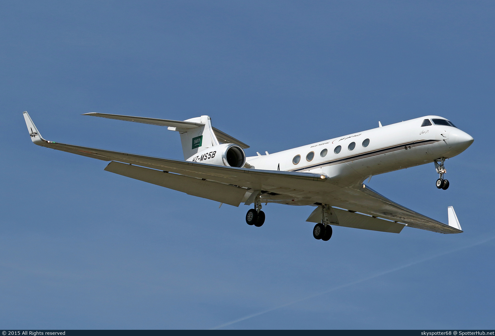 Photo of HZ-MS5B - Gulfstream GV operated by Saudi Aero Medical Evacuation