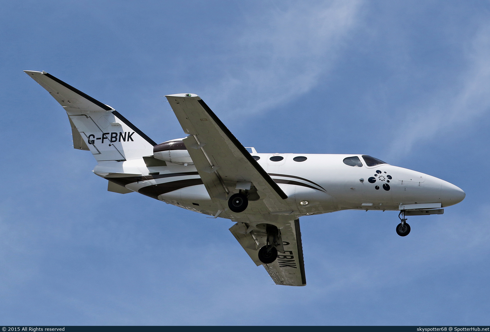Photo of G-FBNK - Cessna 510 Citation Mustang operated by Blink Air