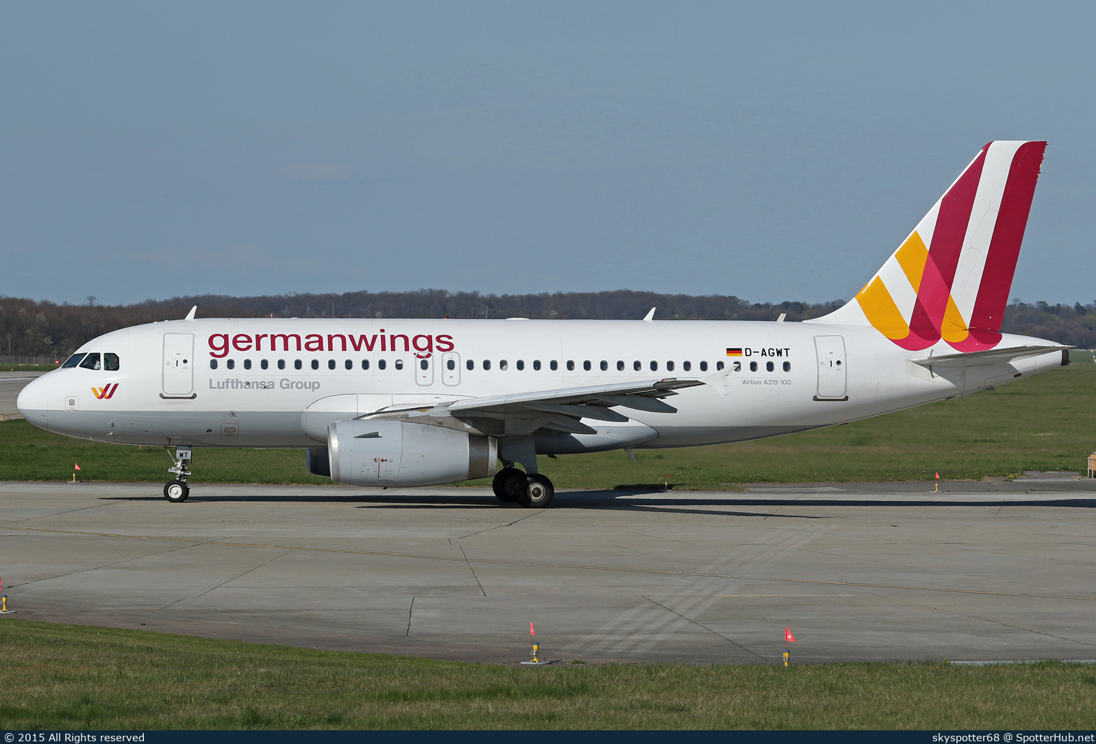 Photo of D-AGWT - Airbus A319-132 operated by Germanwings