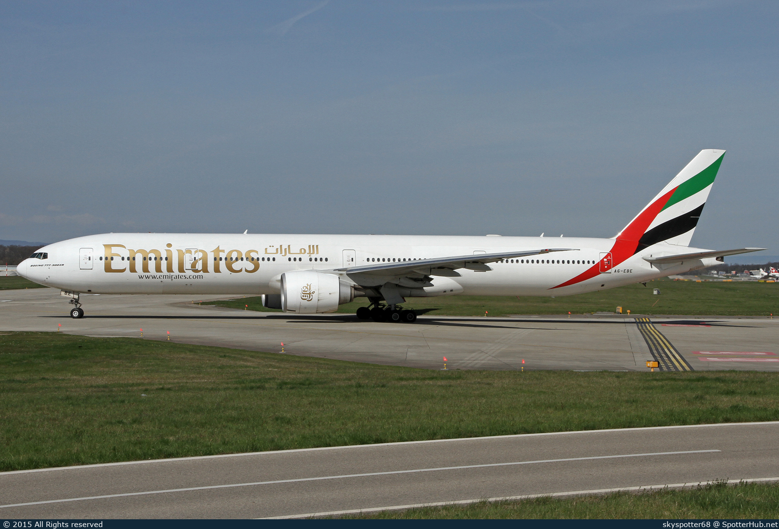 Photo of A6-EBE - Boeing 777-36N(ER) operated by Emirates
