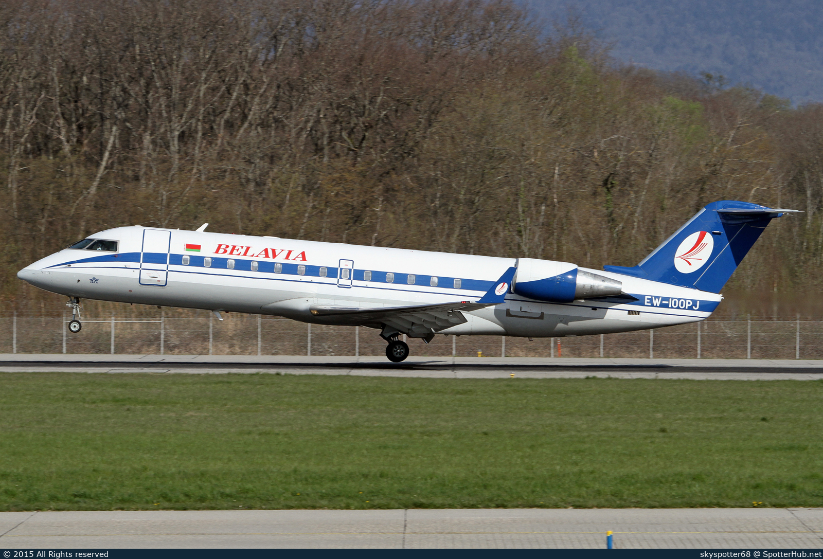 Photo of EW-100PJ - Bombardier CRJ-100ER operated by Belavia