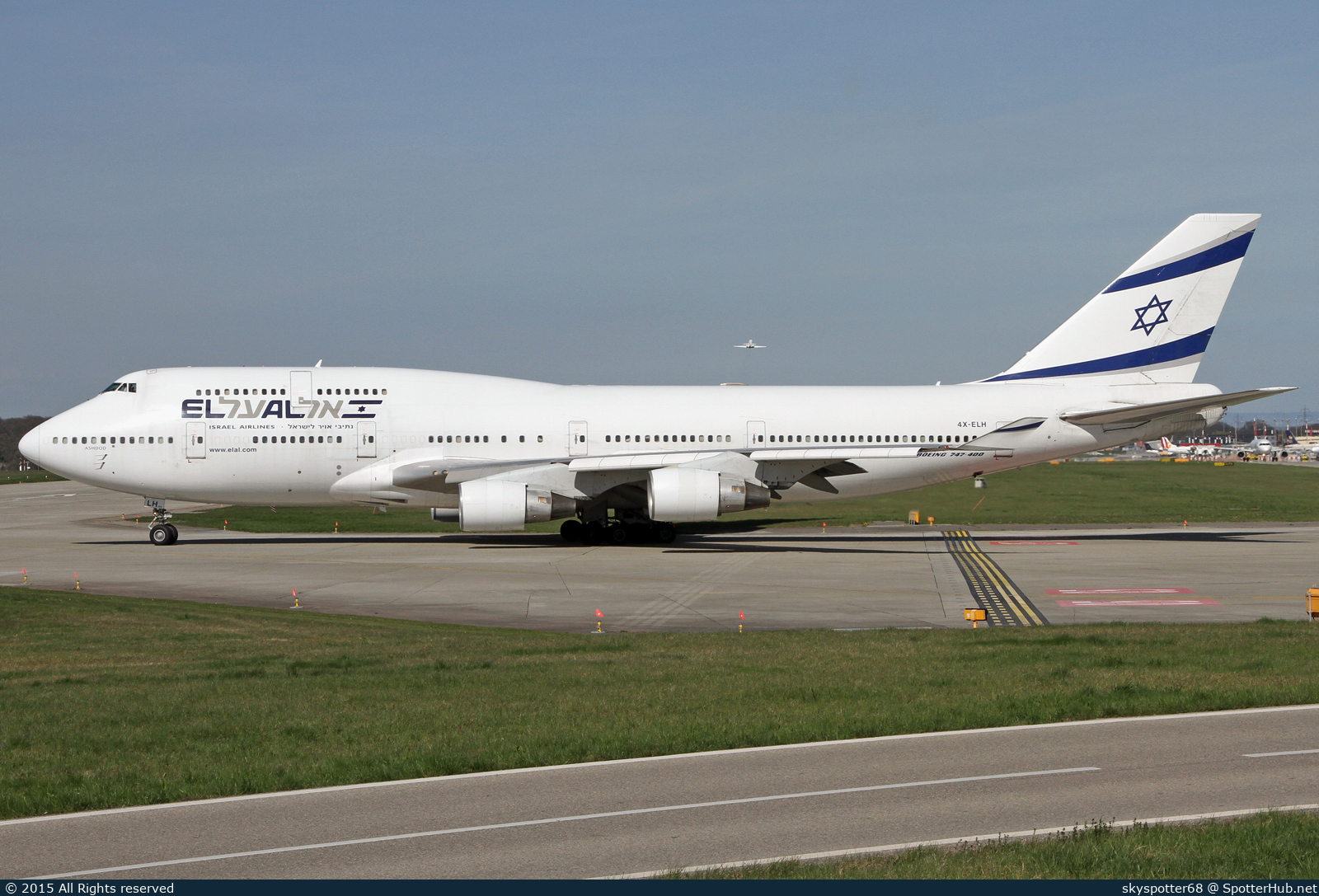 Photo of 4X-ELH - Boeing 747-412 operated by El Al Israel Airlines