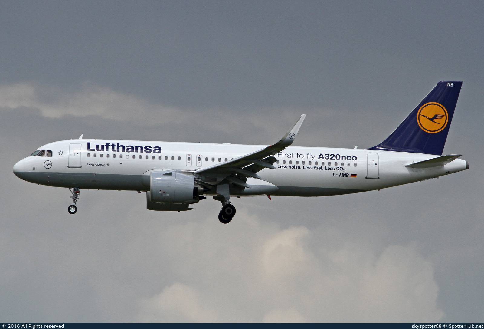 Photo of D-AINB - Airbus A320-271N operated by Lufthansa