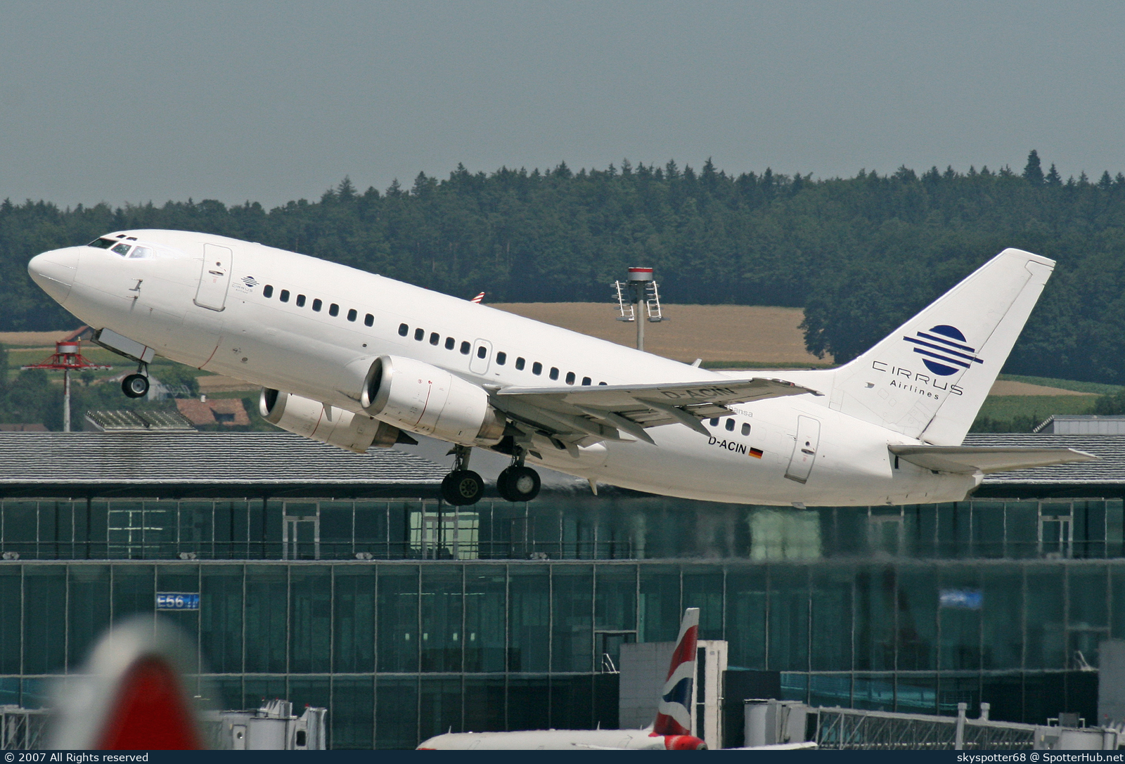 Photo of D-ACIN - Boeing 737-53C operated by Cirrus Airlines