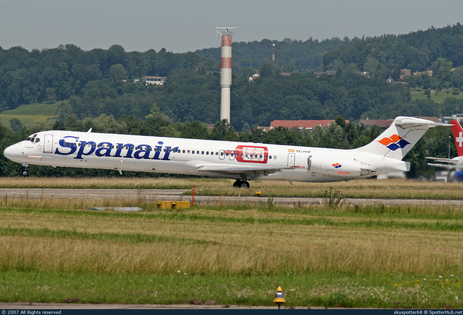 Photo of EC-HHF - McDonnell Douglas MD-82 operated by Spanair