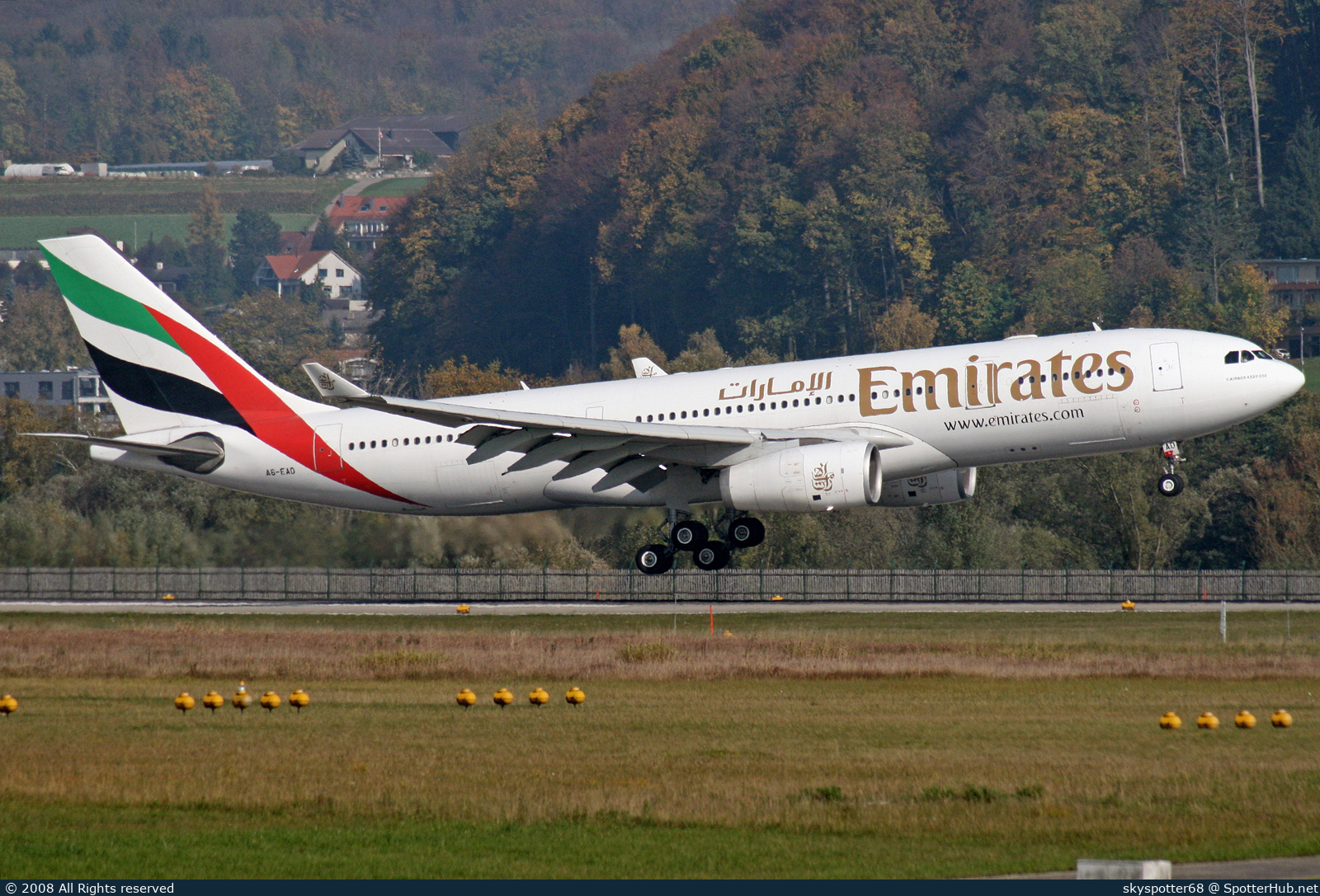 Photo of A6-EAD - Airbus A330-243 operated by Emirates