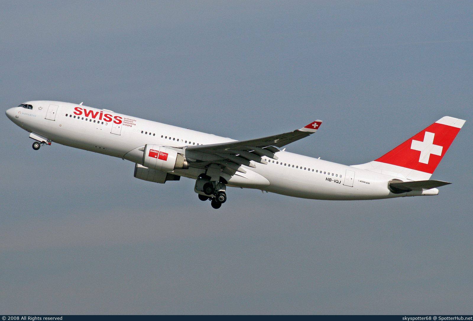 Photo of HB-IQJ - Airbus A330-223 operated by Swiss International Air Lines