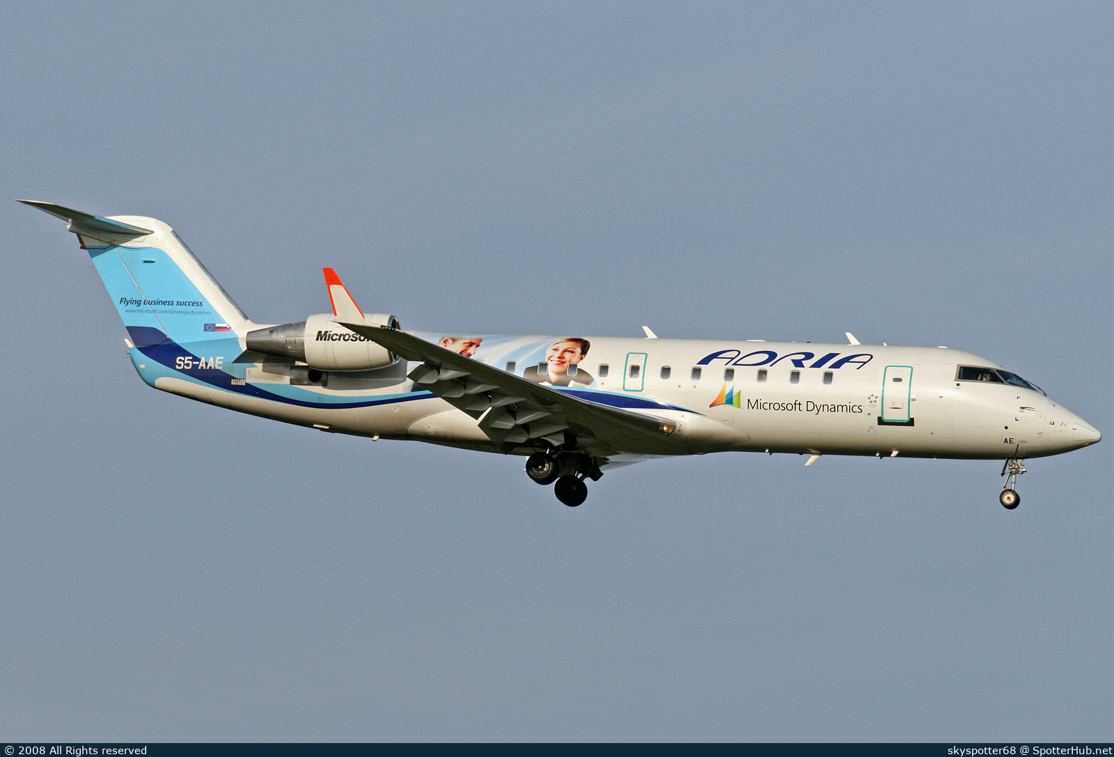 Photo of S5-AAE - Bombardier CRJ-200LR operated by Adria Airways