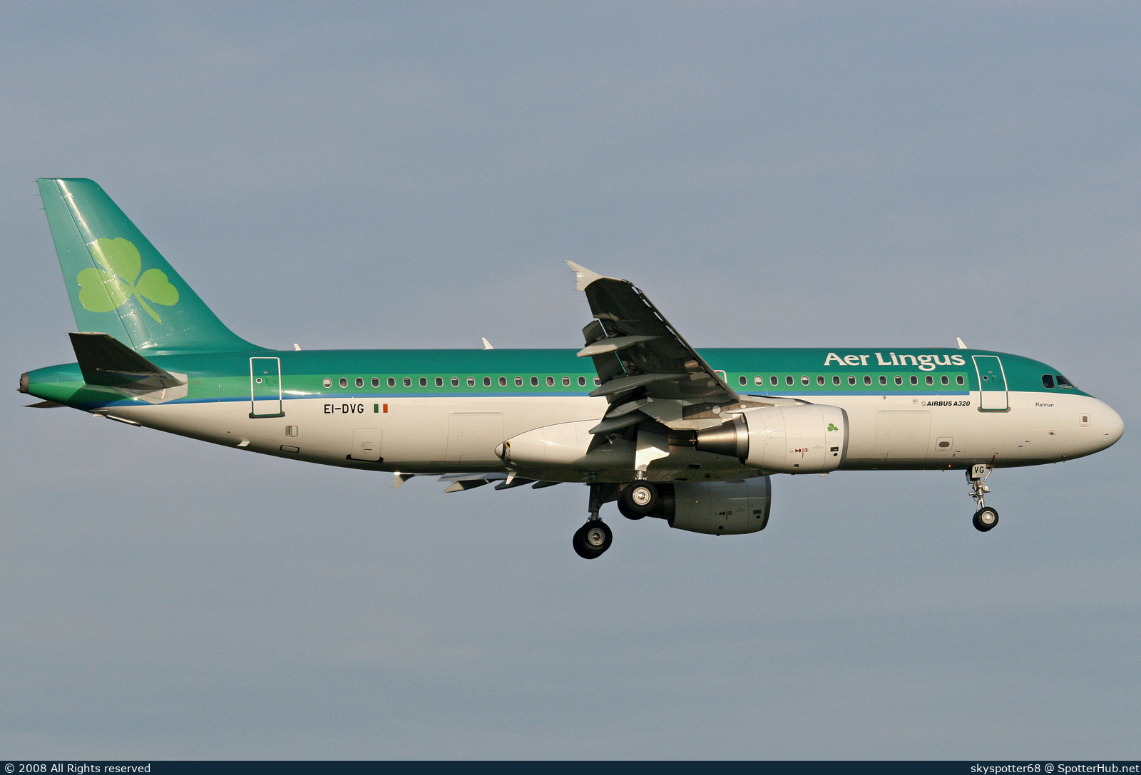 Photo of EI-DVG - Airbus A320-214 operated by Aer Lingus