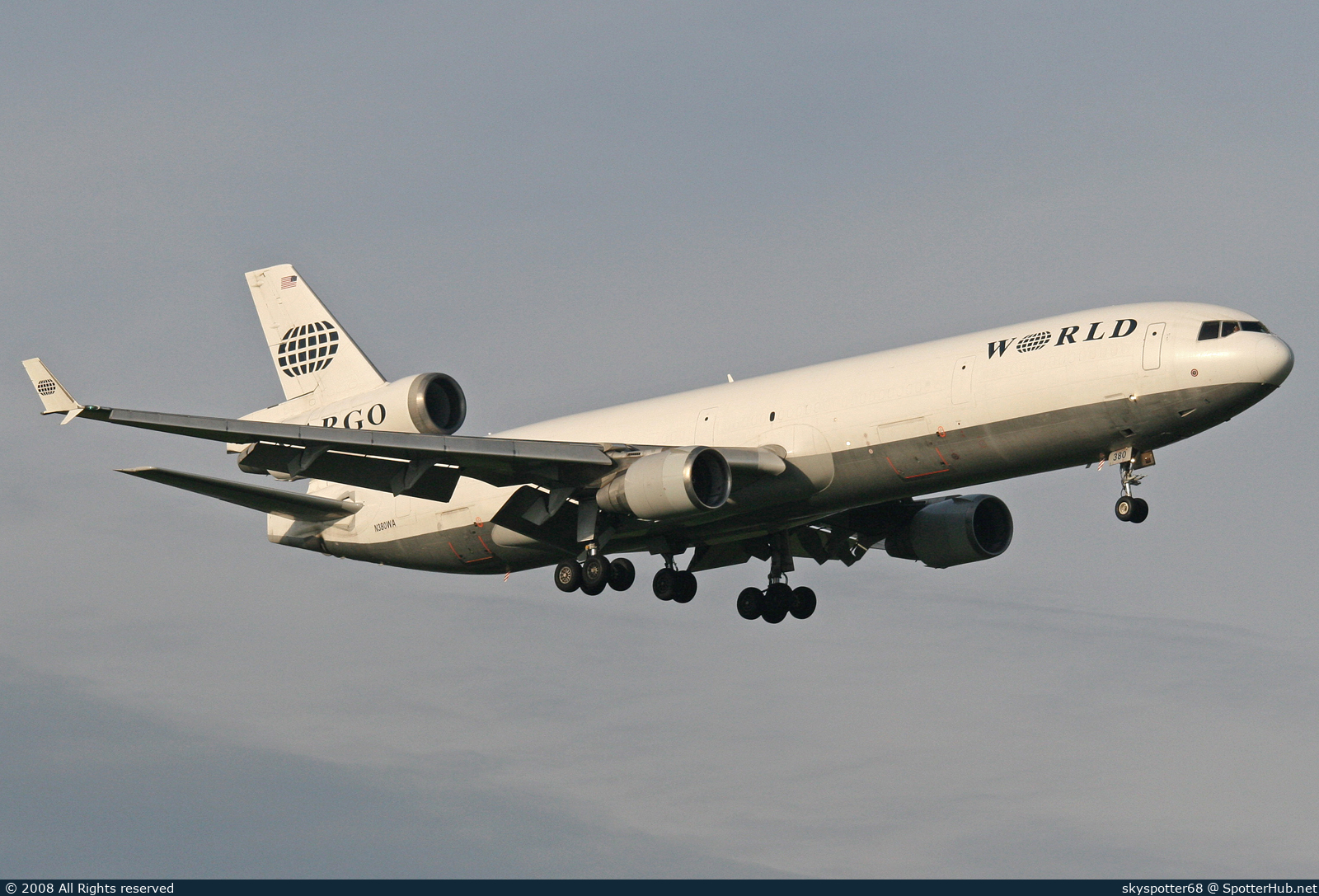 Photo of N380WA - McDonnell Douglas MD-11(F) operated by World Airways Cargo