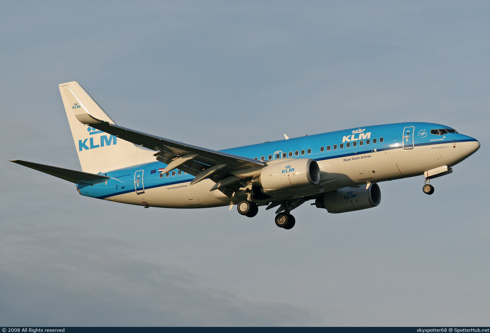 Photo of PH-BGE - Boeing 737-7K2 operated by KLM Royal Dutch Airlines