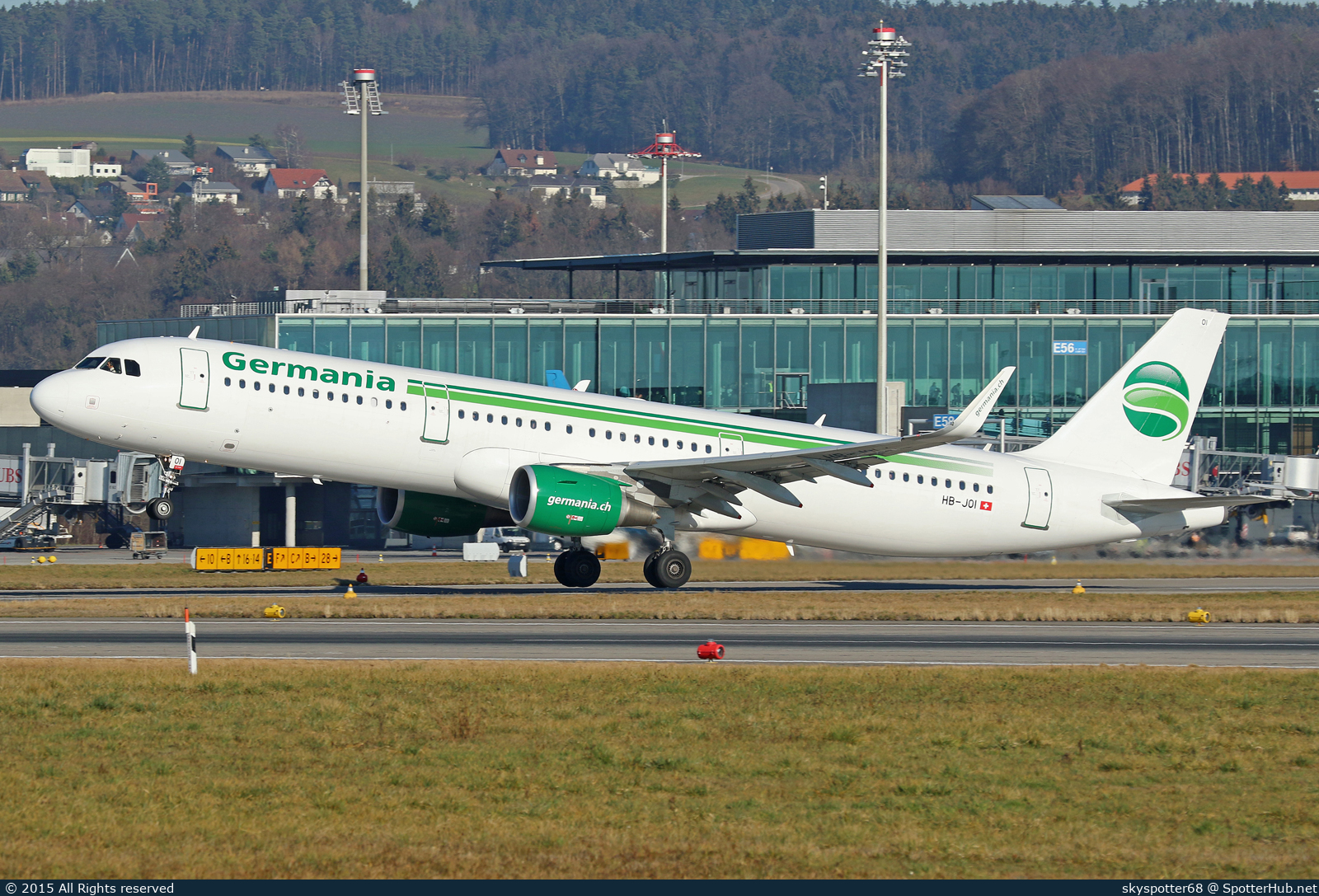 Photo of HB-JOI - Airbus A321-211 operated by Germania Flug