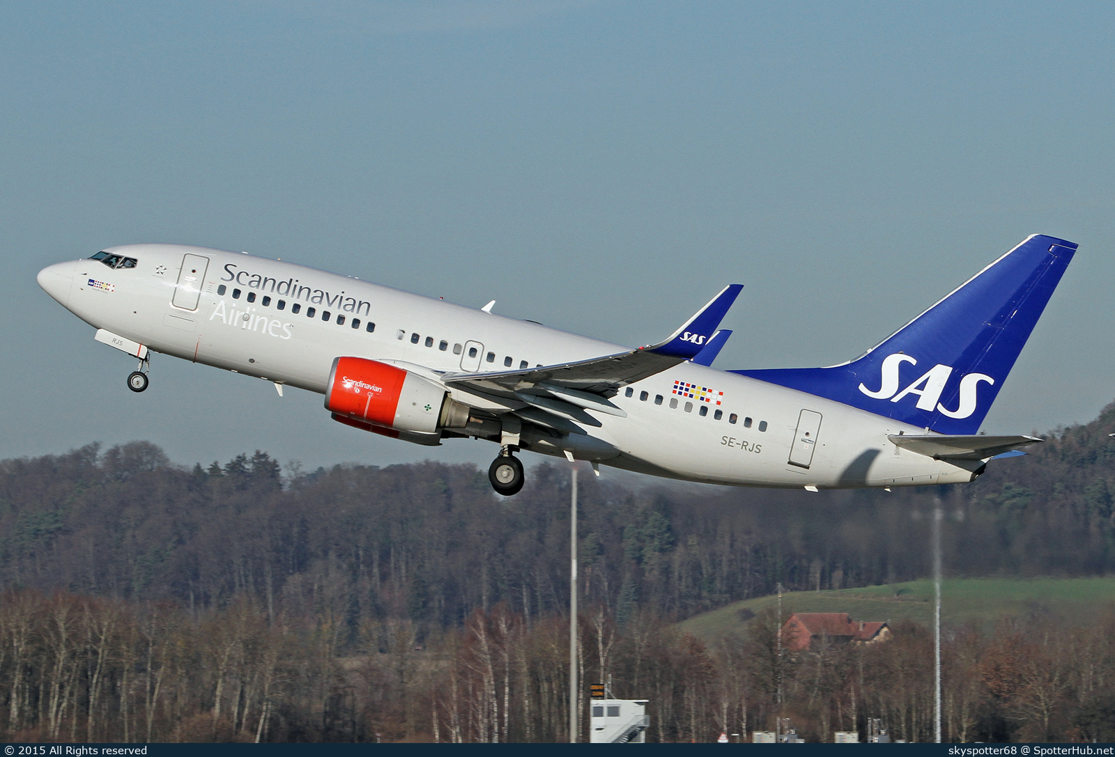 Photo of SE-RJS - Boeing 737-76N operated by SAS Scandinavian Airlines