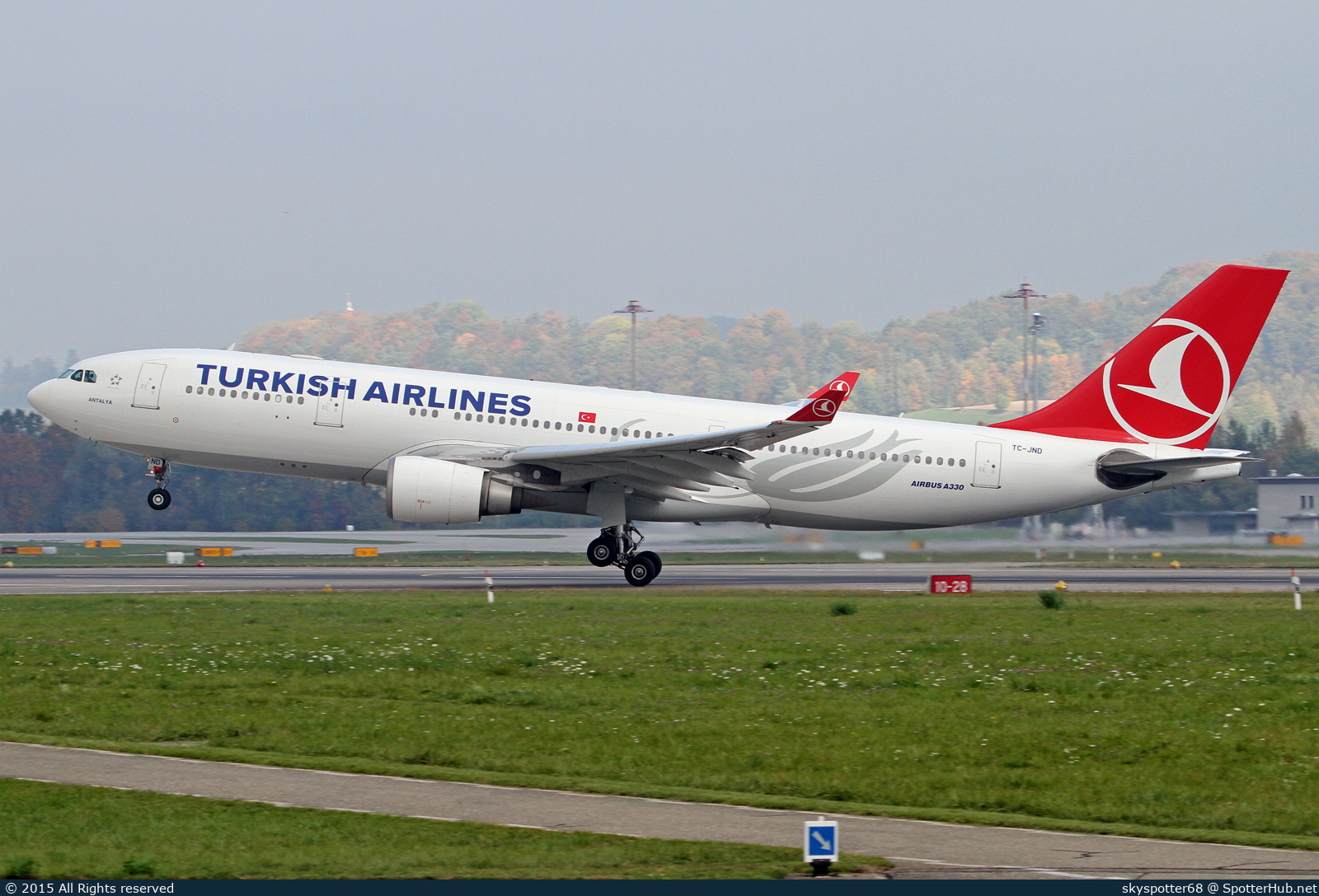 Photo of TC-JND - Airbus A330-203 operated by Turkish Airlines