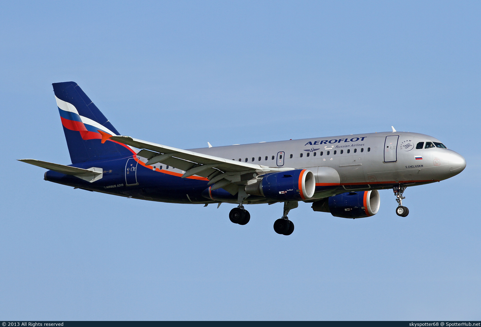 Photo of VQ-BBA - Airbus A319-111 operated by Aeroflot