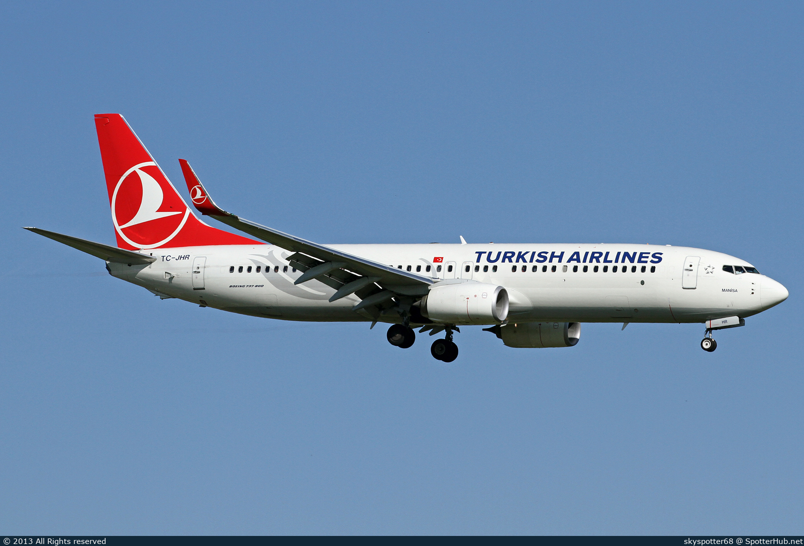Photo of TC-JHR - Boeing 737-8F2 operated by Turkish Airlines