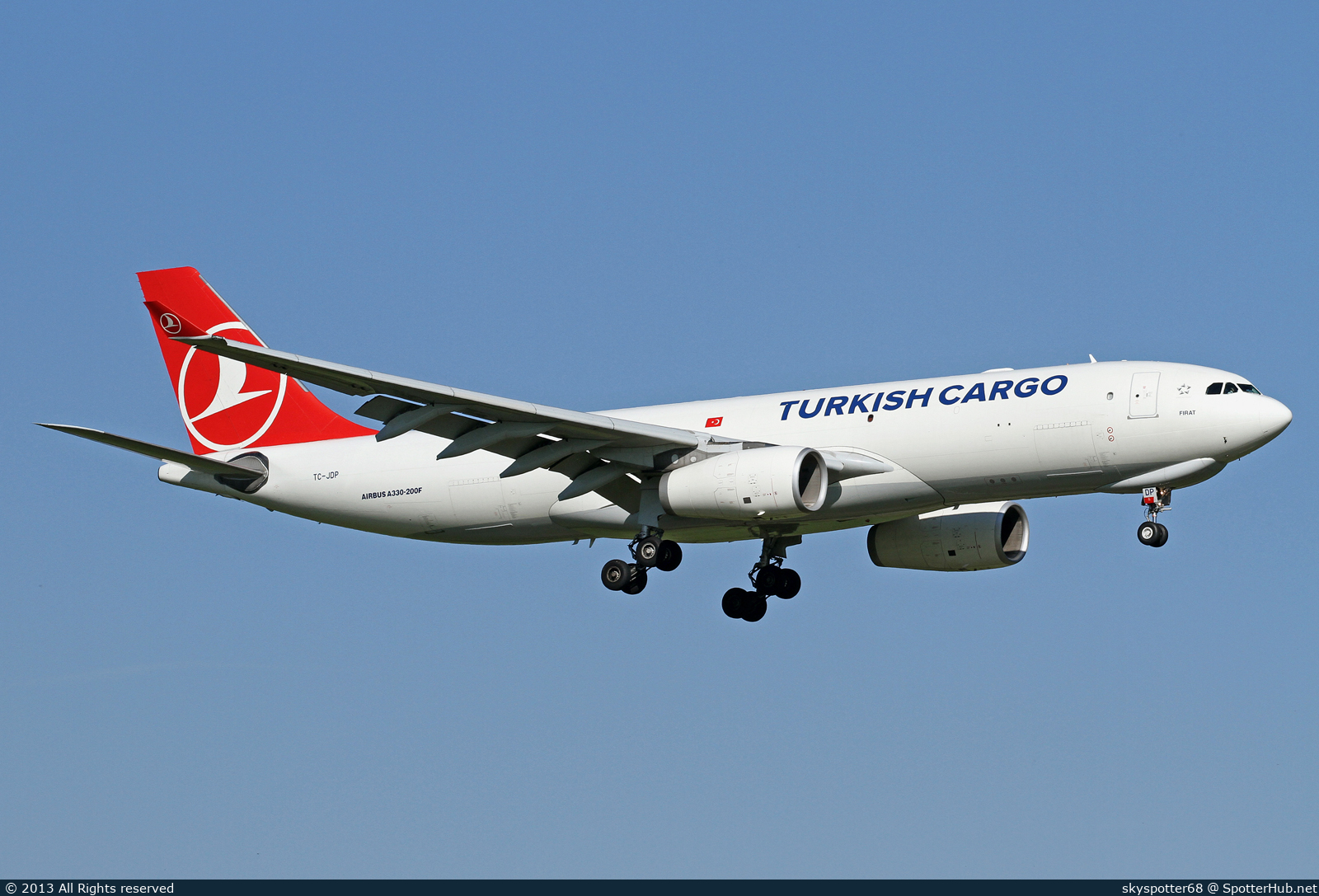 Photo of TC-JDP - Airbus A330-243F operated by Turkish Airlines Cargo