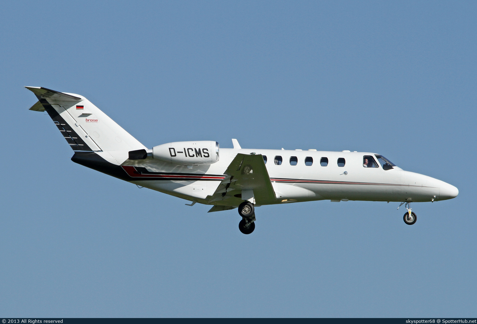 Photo of D-ICMS - Cessna 525A CitationJet CJ2 operated by Brose Fahrzeugteile