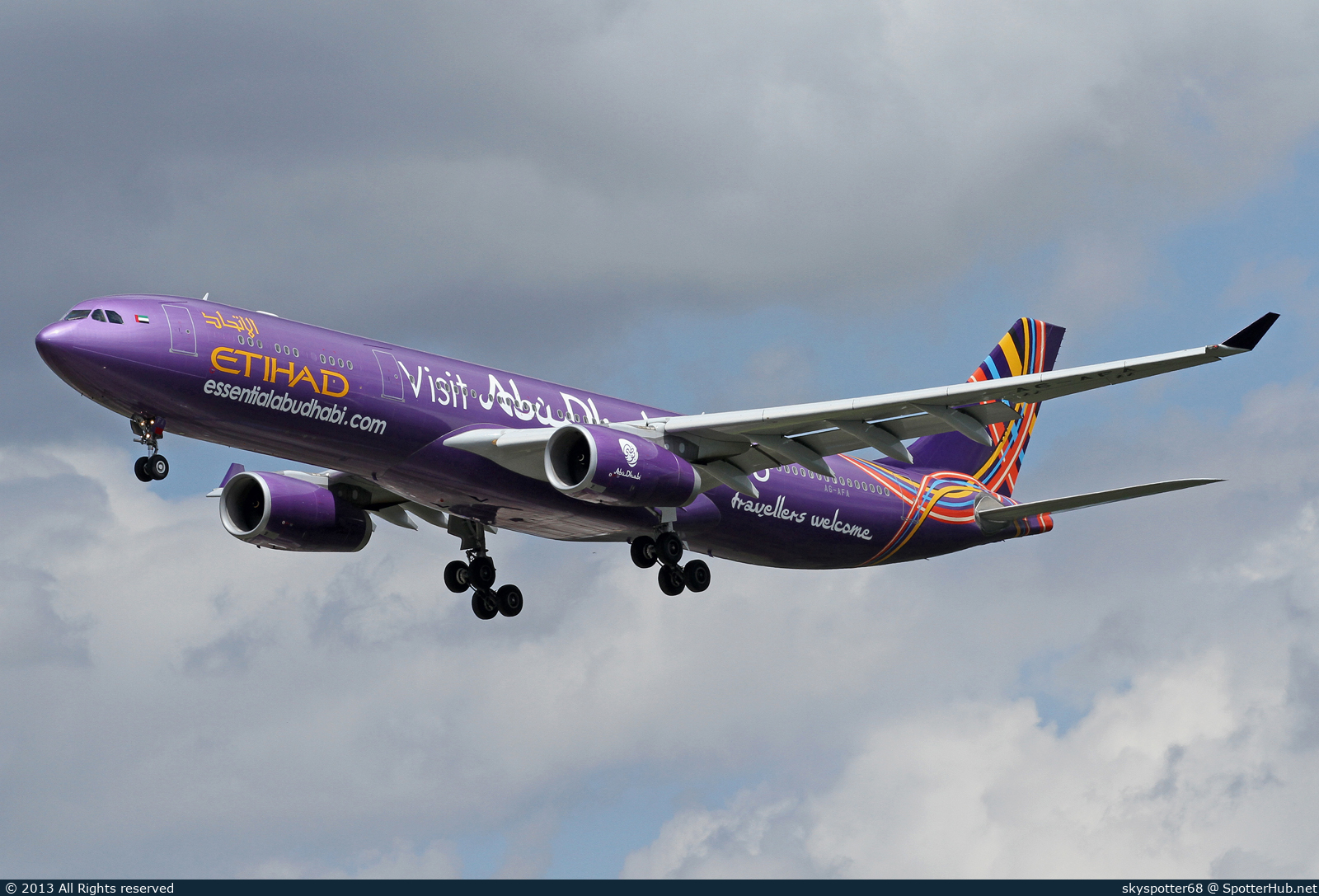 Photo of A6-AFA - Airbus A330-343 operated by Etihad Airways