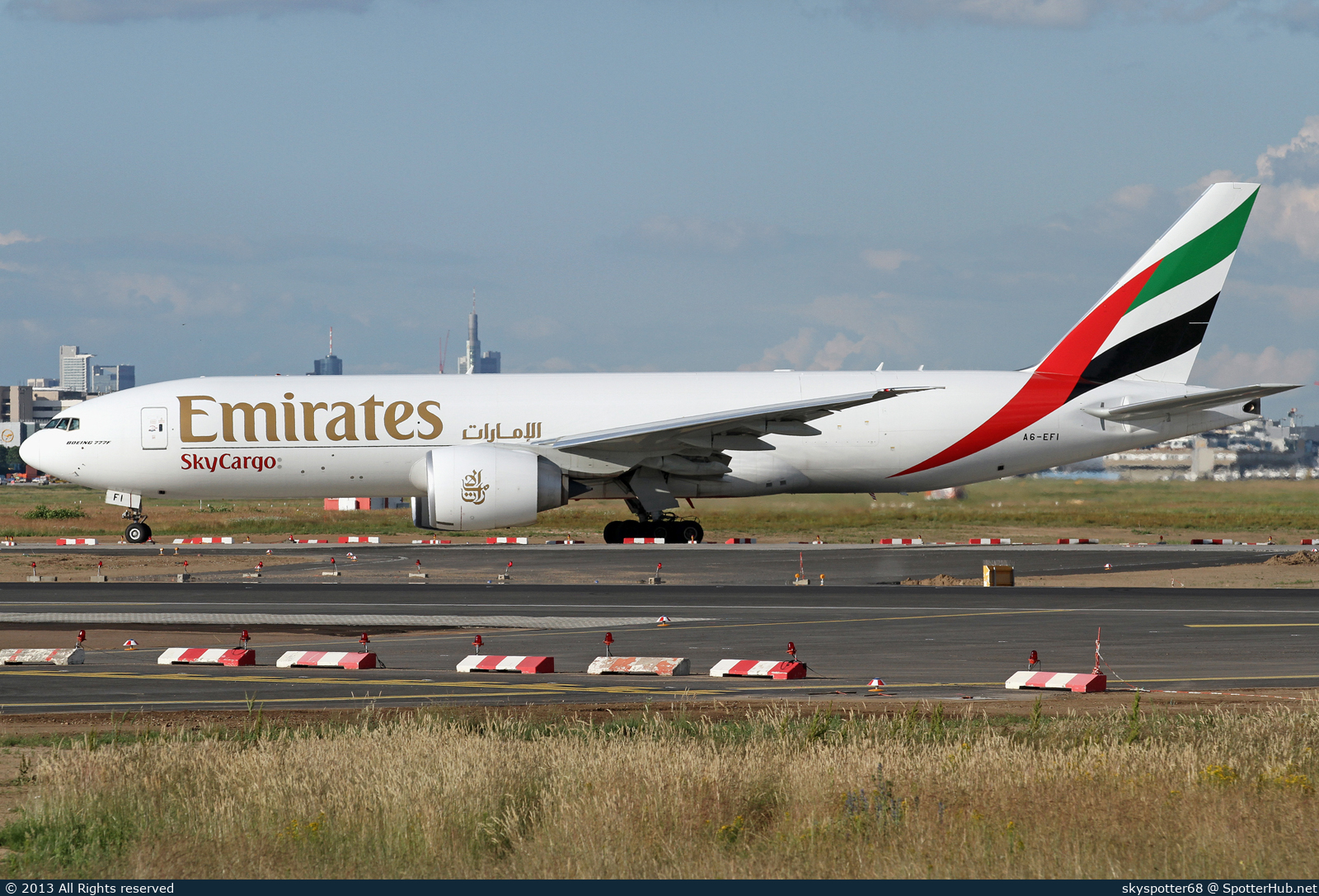 Photo of A6-EFI - Boeing 777-F1H operated by Emirates SkyCargo
