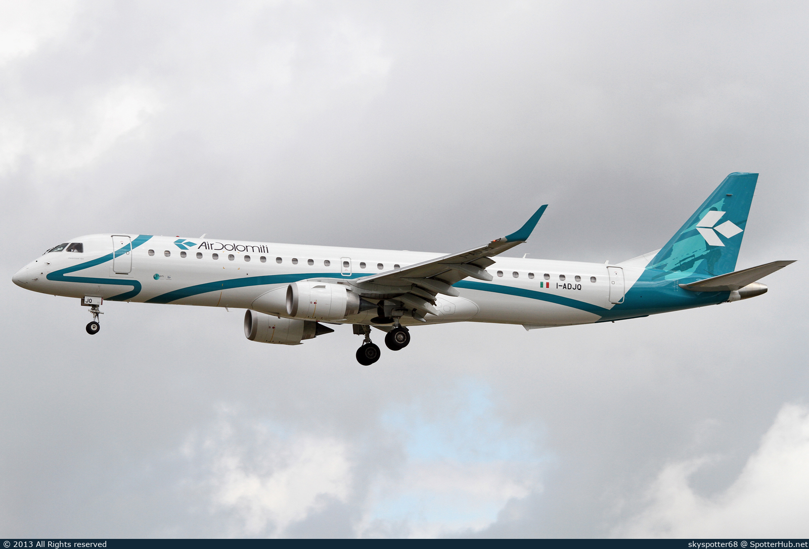 Photo of I-ADJQ - Embraer ERJ-195LR operated by Air Dolomiti