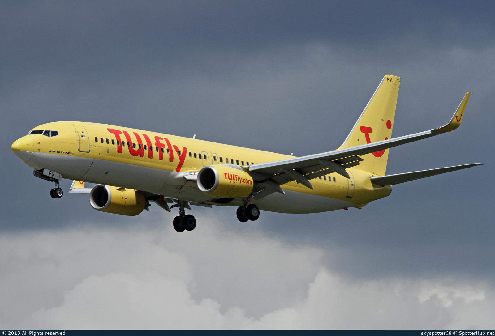 Photo of D-AHFV - Boeing 737-8K5 operated by TUIfly