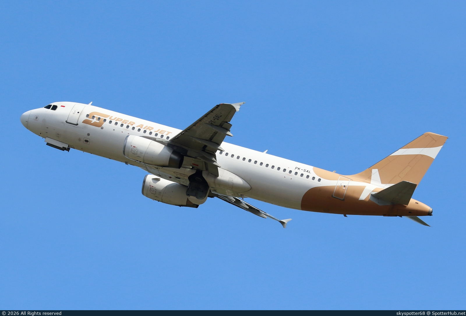 Photo of PK-SAL - Airbus A320-232 operated by Super Air Jet