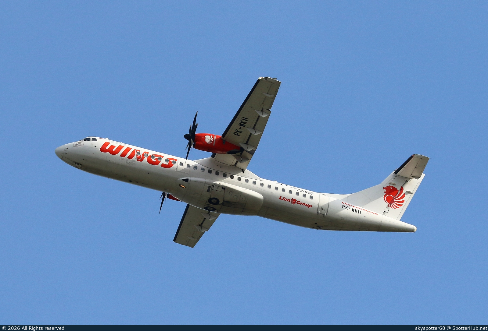 Photo of PK-WKH - ATR 72-600 operated by Wings Air