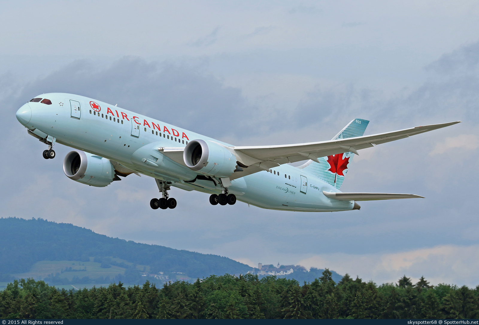 Photo of C-GHPU - Boeing 787-8 Dreamliner operated by Air Canada