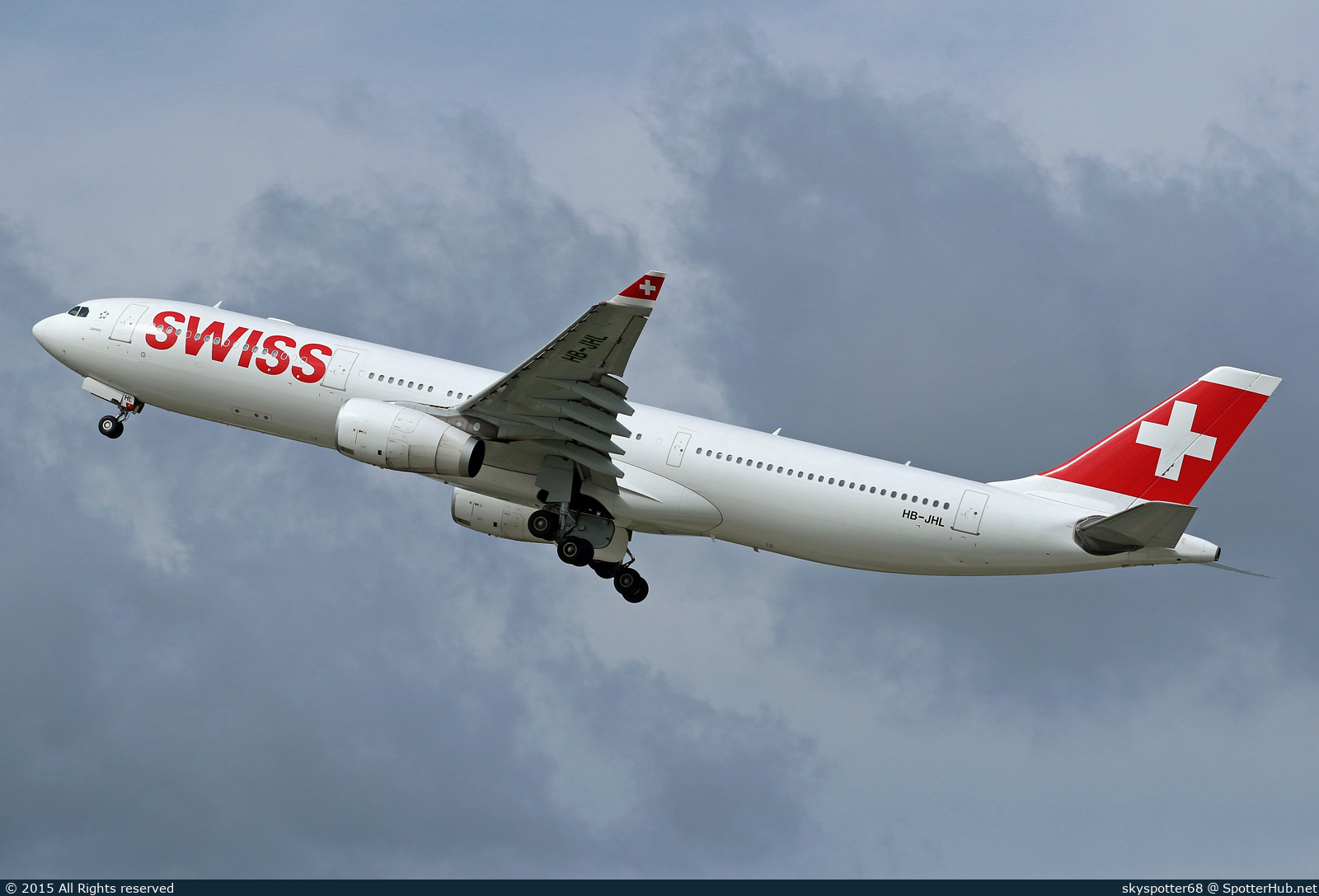 Photo of HB-JHL - Airbus A330-343 operated by Swiss International Air Lines