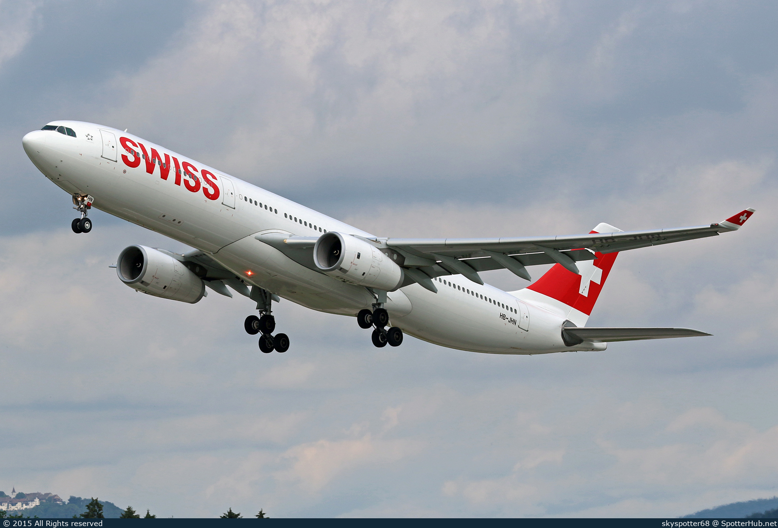 Photo of HB-JHN - Airbus A330-343 operated by Swiss International Air Lines