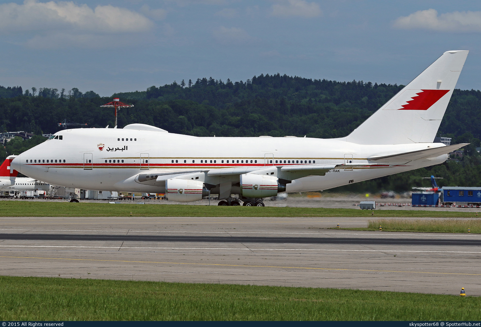 Photo of A9C-HAK - Boeing 747SP-Z5 operated by Bahrain Royal Flight
