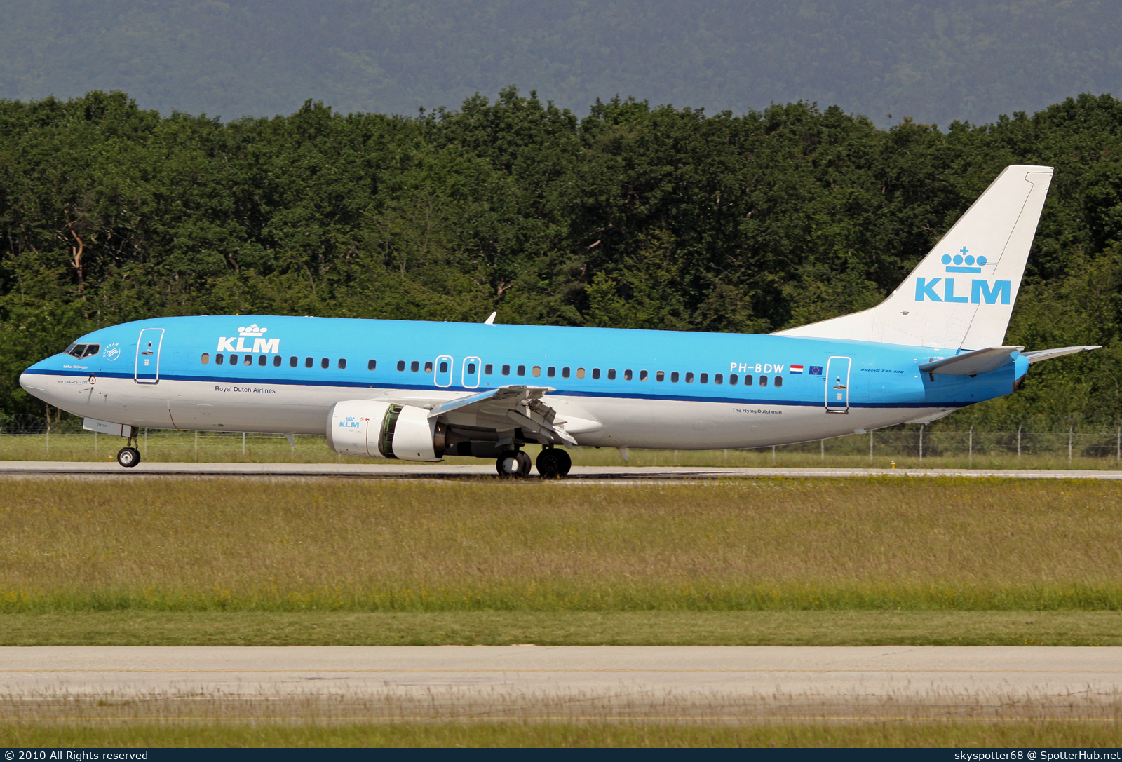 Photo of PH-BDW - Boeing 737-406 operated by KLM Royal Dutch Airlines