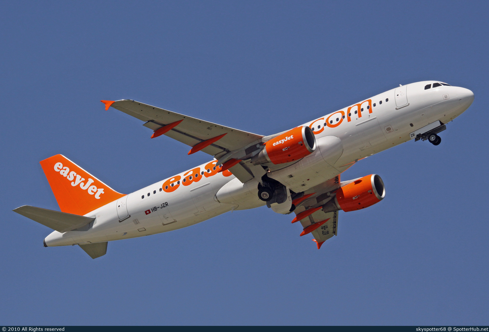 Photo of HB-JZR - Airbus A320-214 operated by easyJet Switzerland