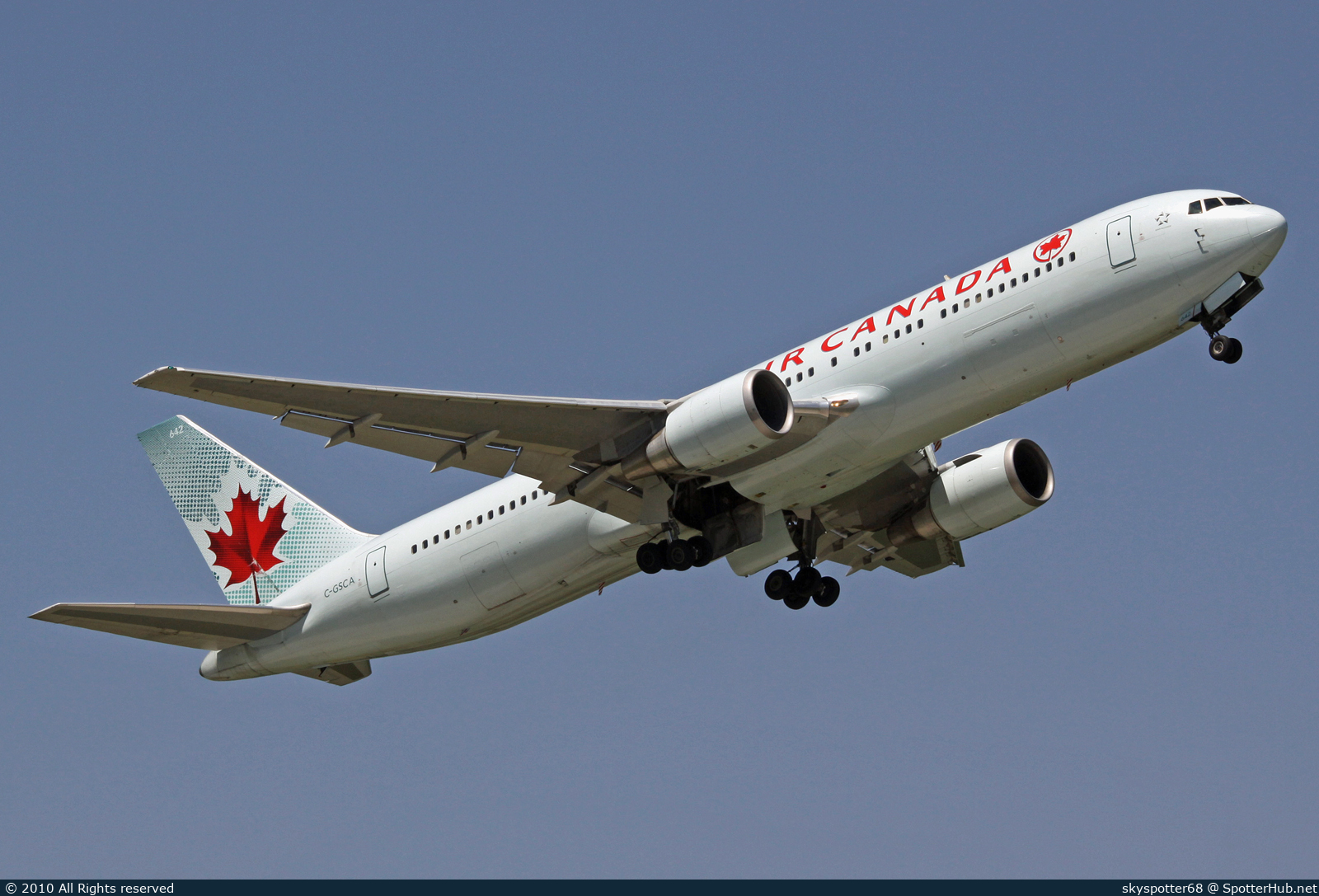 Photo of C-GSCA - Boeing 767-375(ER) operated by Air Canada