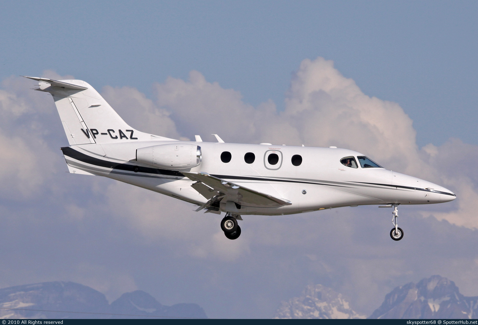 Photo of VP-CAZ - Hawker Beechcraft 390 Premier IA operated by Global Jet Luxembourg