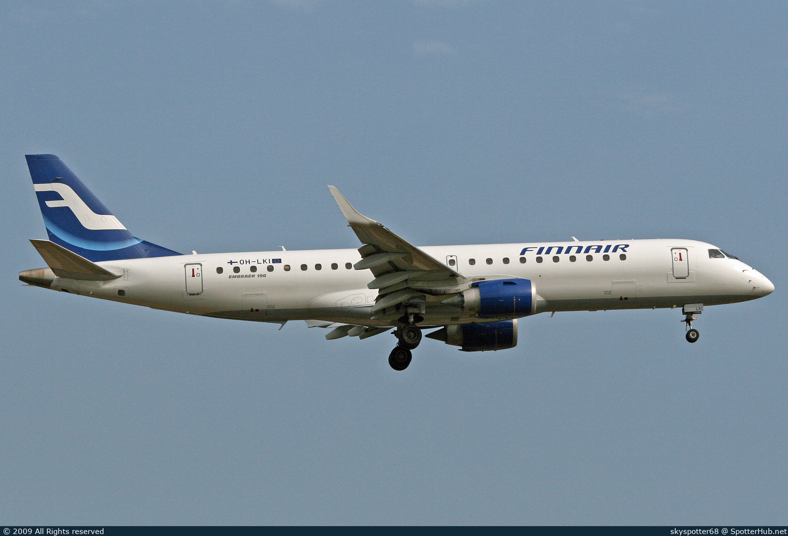 Photo of OH-LKI - Embraer ERJ-190LR operated by Finnair