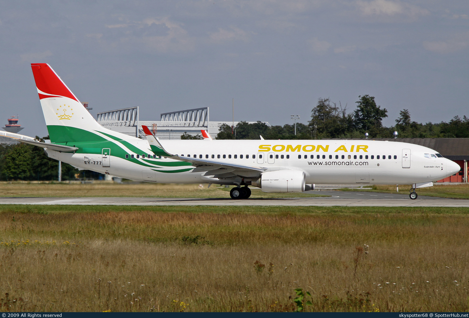 Photo of EY-777 - Boeing 737-8GJ operated by Somon Air