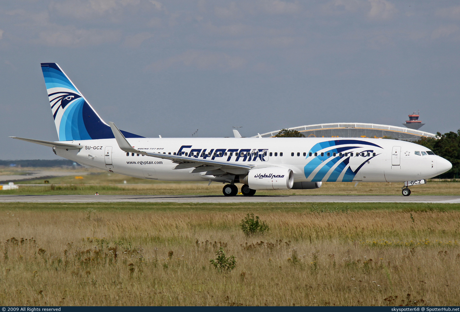 Photo of SU-GCZ - Boeing 737-866 operated by Egyptair