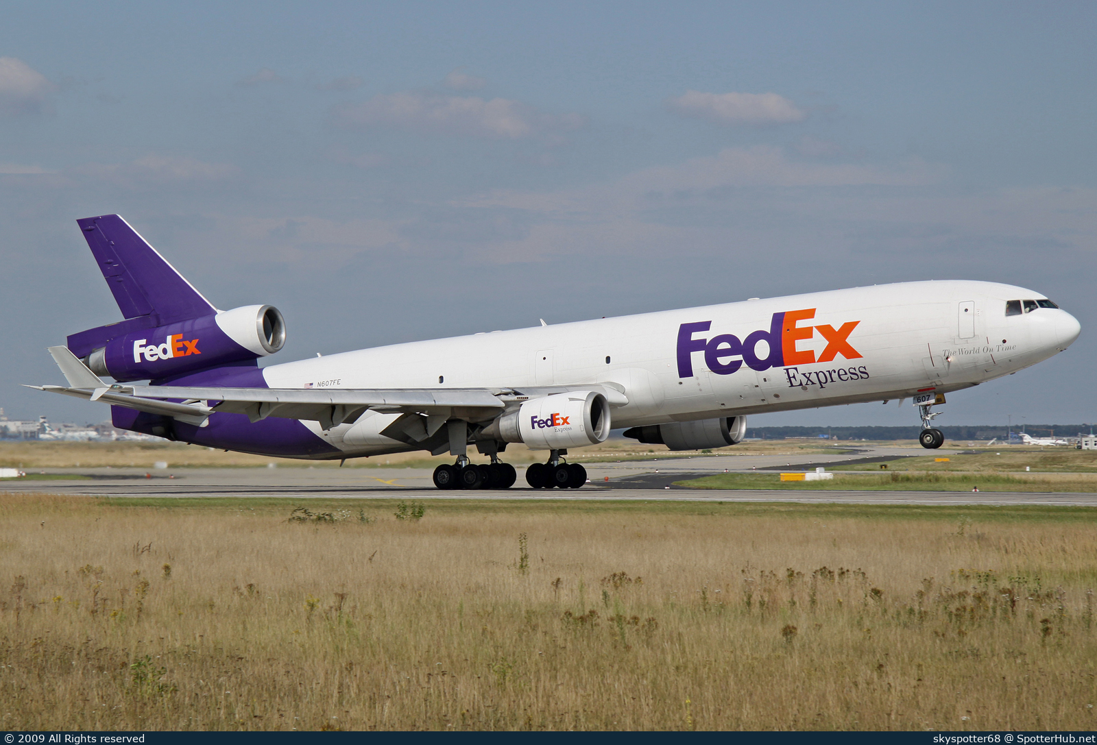 Photo of N607FE - McDonnell Douglas MD-11(F) operated by FedEx