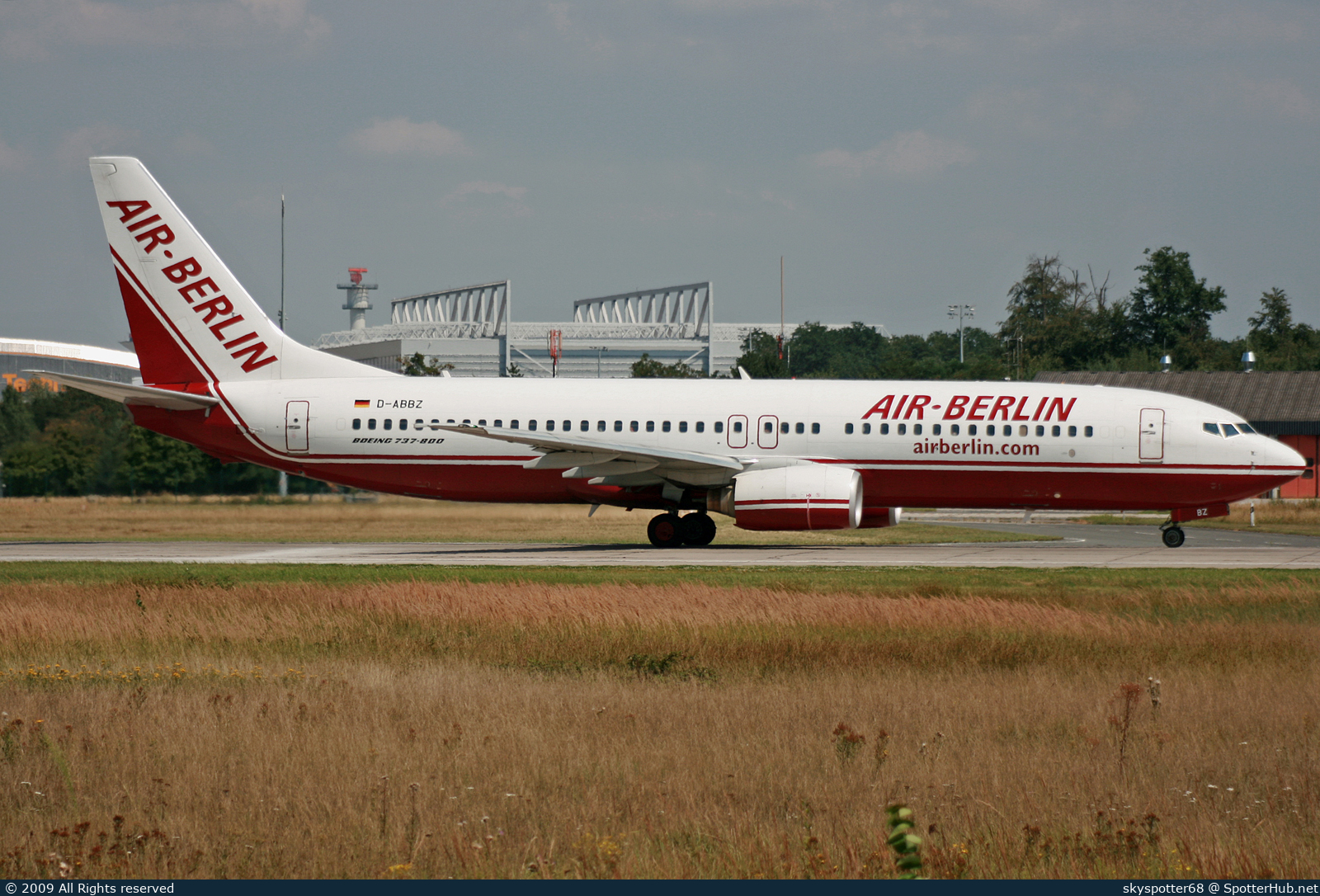 Photo of D-ABBZ - Boeing 737-85F operated by Air Berlin