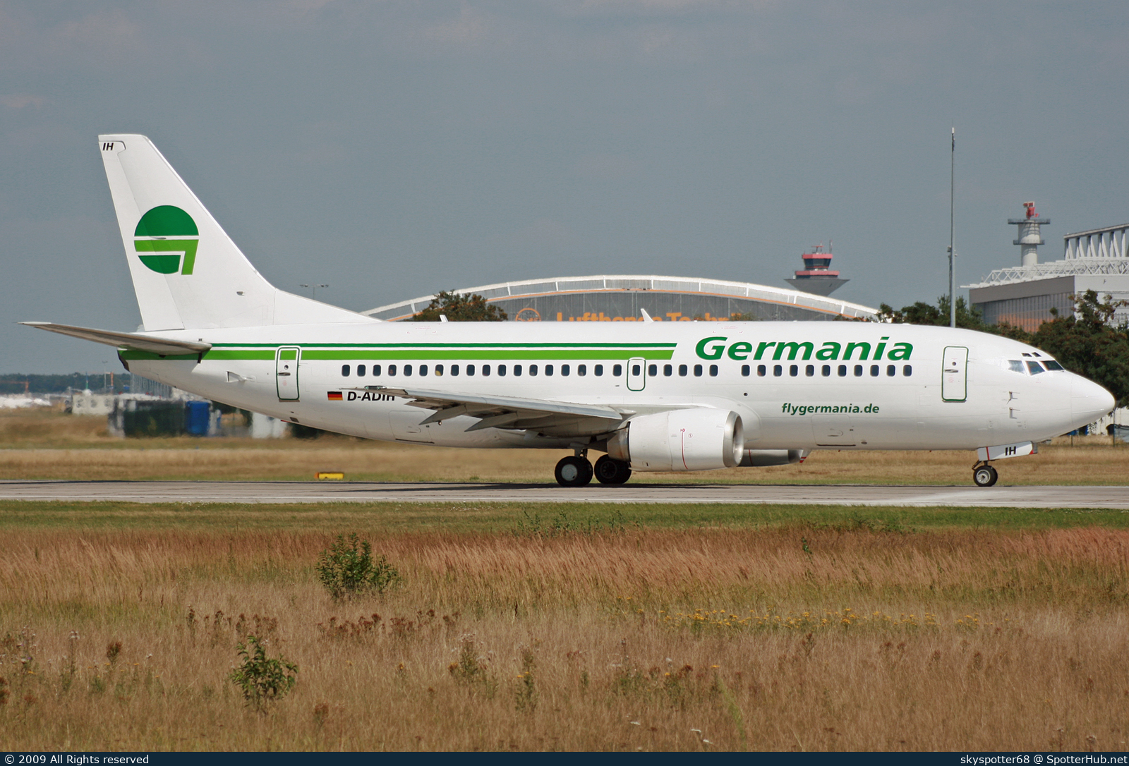 Photo of D-ADIH - Boeing 737-3Y0 operated by Germania