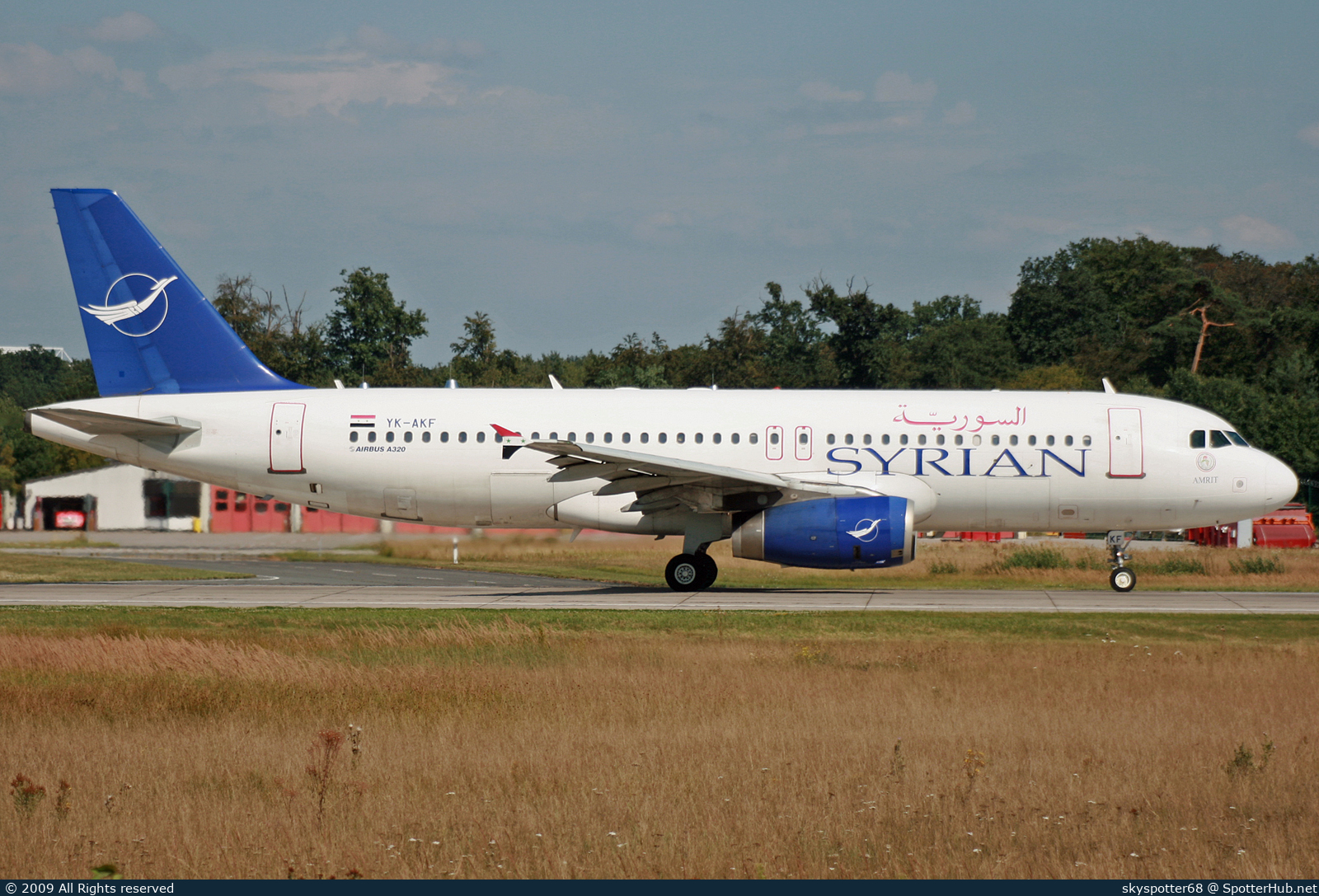 Photo of YK-AKF - Airbus A320-232 operated by Syrian Air