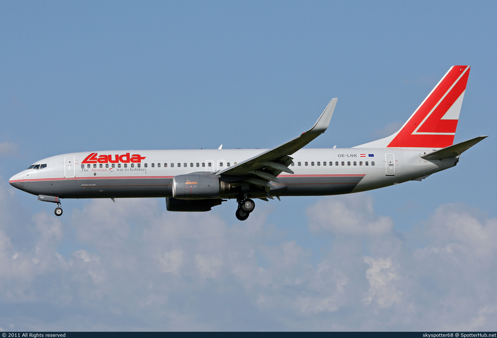 Photo of OE-LNK - Boeing 737-8Z9 operated by Lauda Air