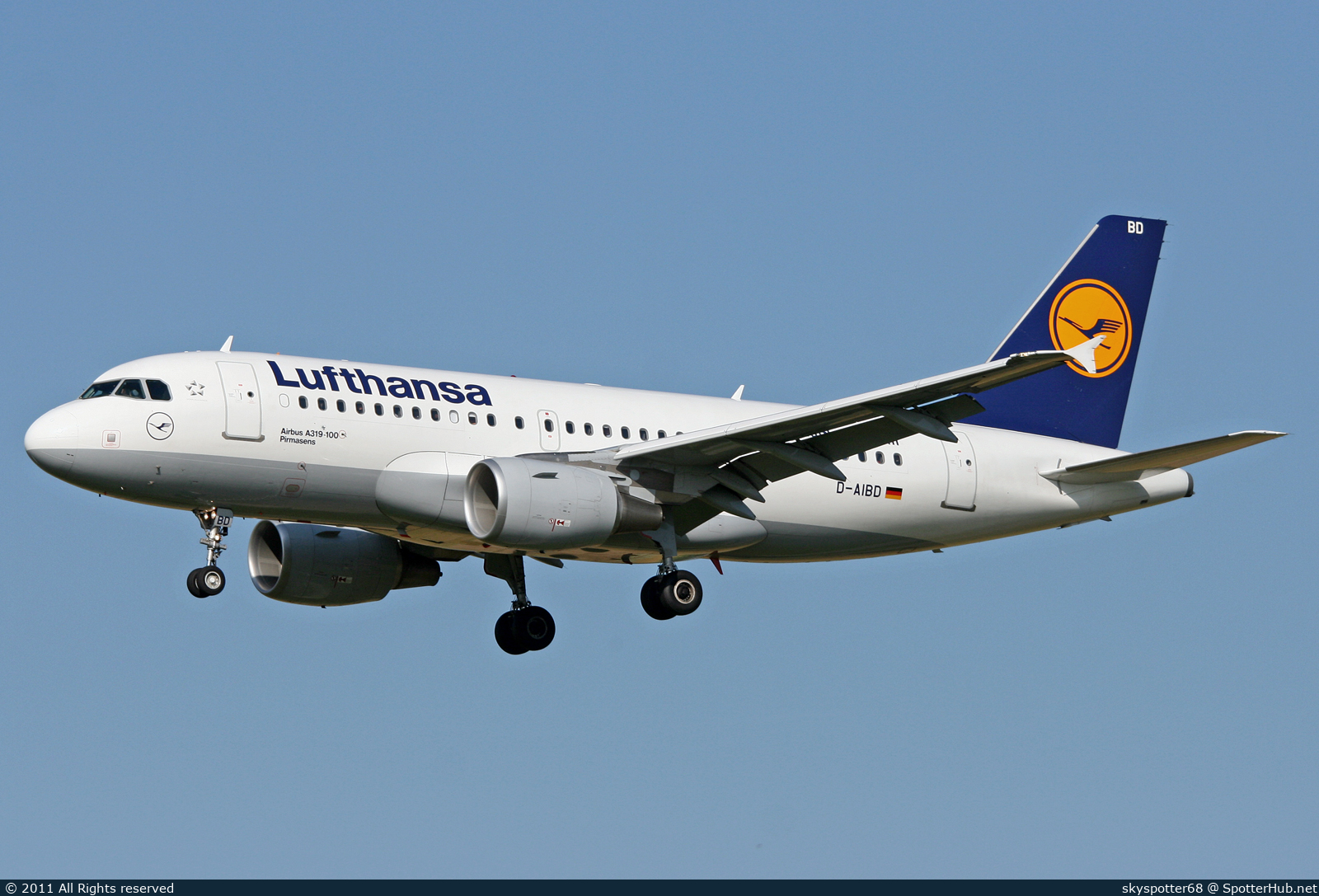Photo of D-AIBD - Airbus A319-112 operated by Lufthansa