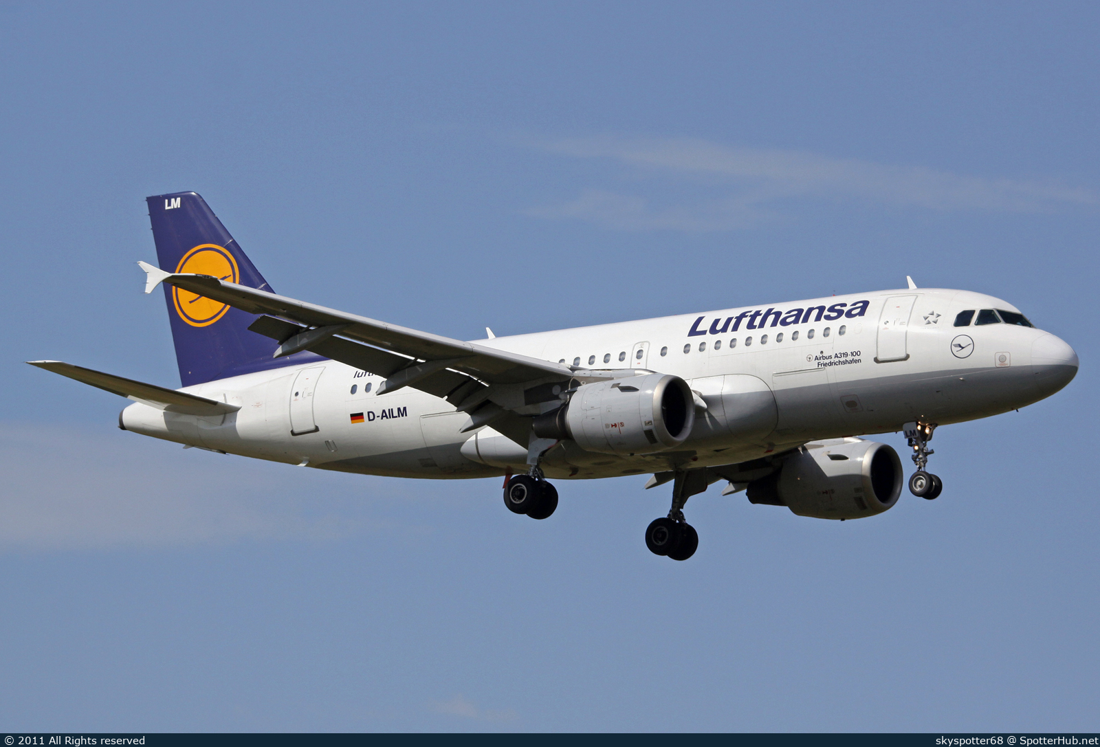 Photo of D-AILM - Airbus A319-114 operated by Lufthansa