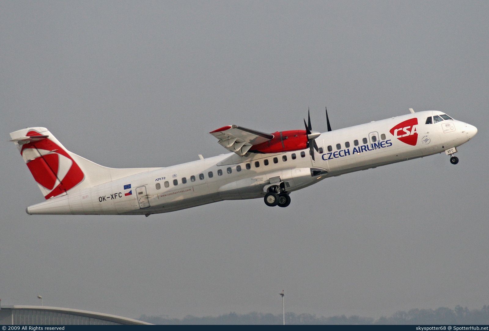 Photo of OK-XFC - ATR 72-202 operated by CSA Czech Airlines