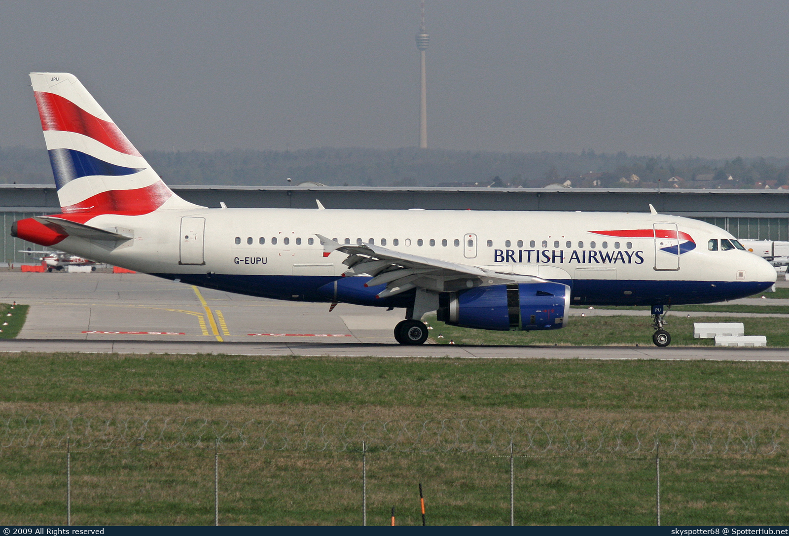 Photo of G-EUPU - Airbus A319-131 operated by British Airways